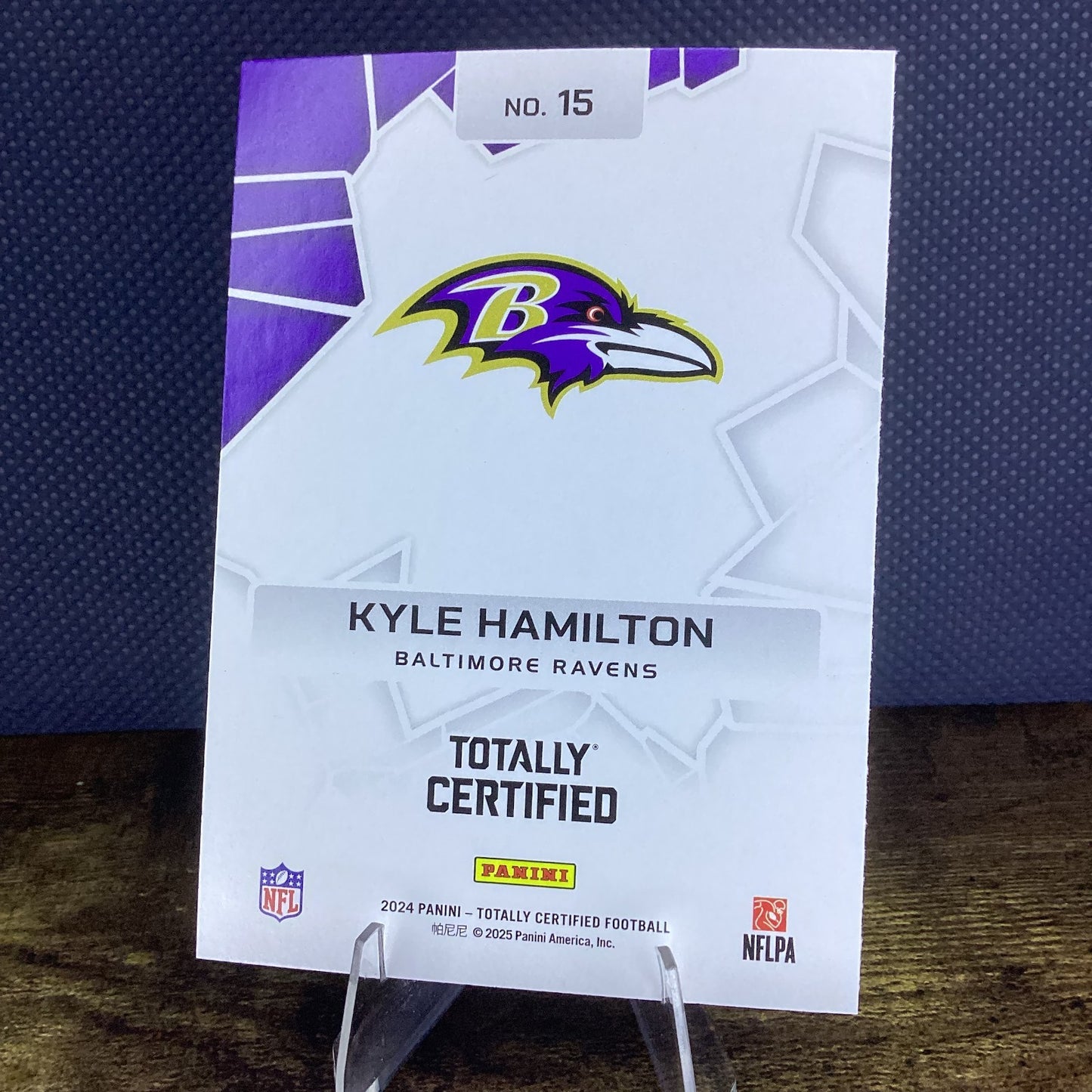 2024 Panini Totally Certified - Intriguing Players Kyle Hamilton #15 Mirror