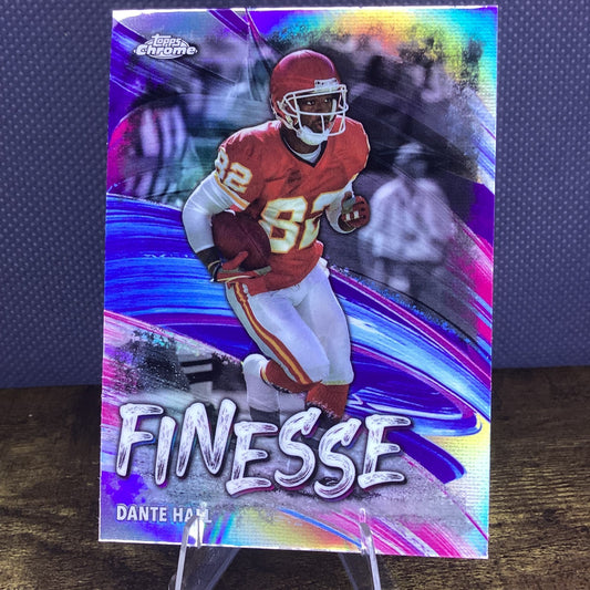 2024 Topps Chrome - Finesse Dante Hall #F-19 Refractor