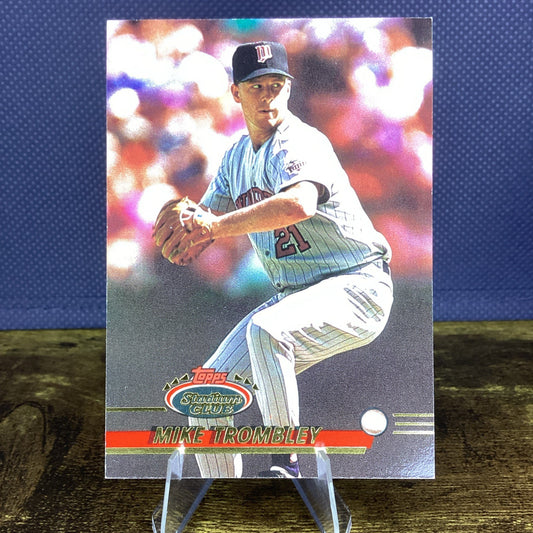 1993 Stadium Club #336 Mike Trombley Minnesota Twins