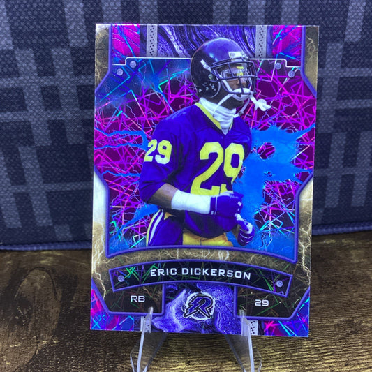 2024 Topps Resurgence Eric Dickerson Blue And Pink Shock