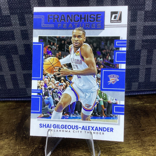 2022-23 Donruss Franchise Features Shai Gilgeous-Alexander