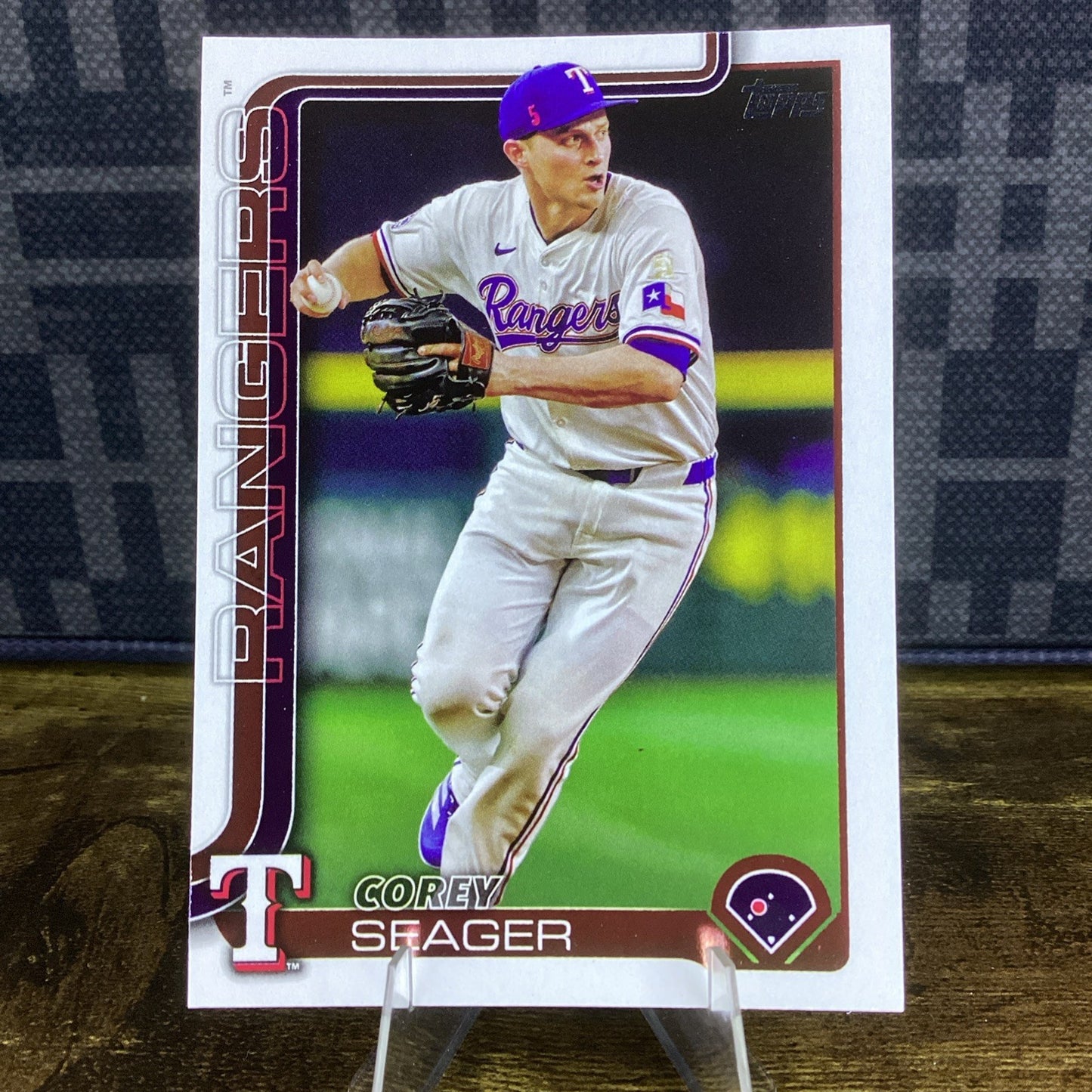 2025 topps series 1 corey seager Companion Card #CC-13