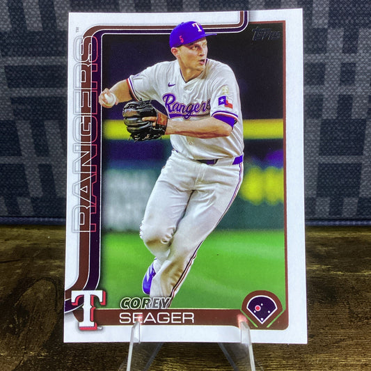 2025 topps series 1 corey seager Companion Card #CC-13