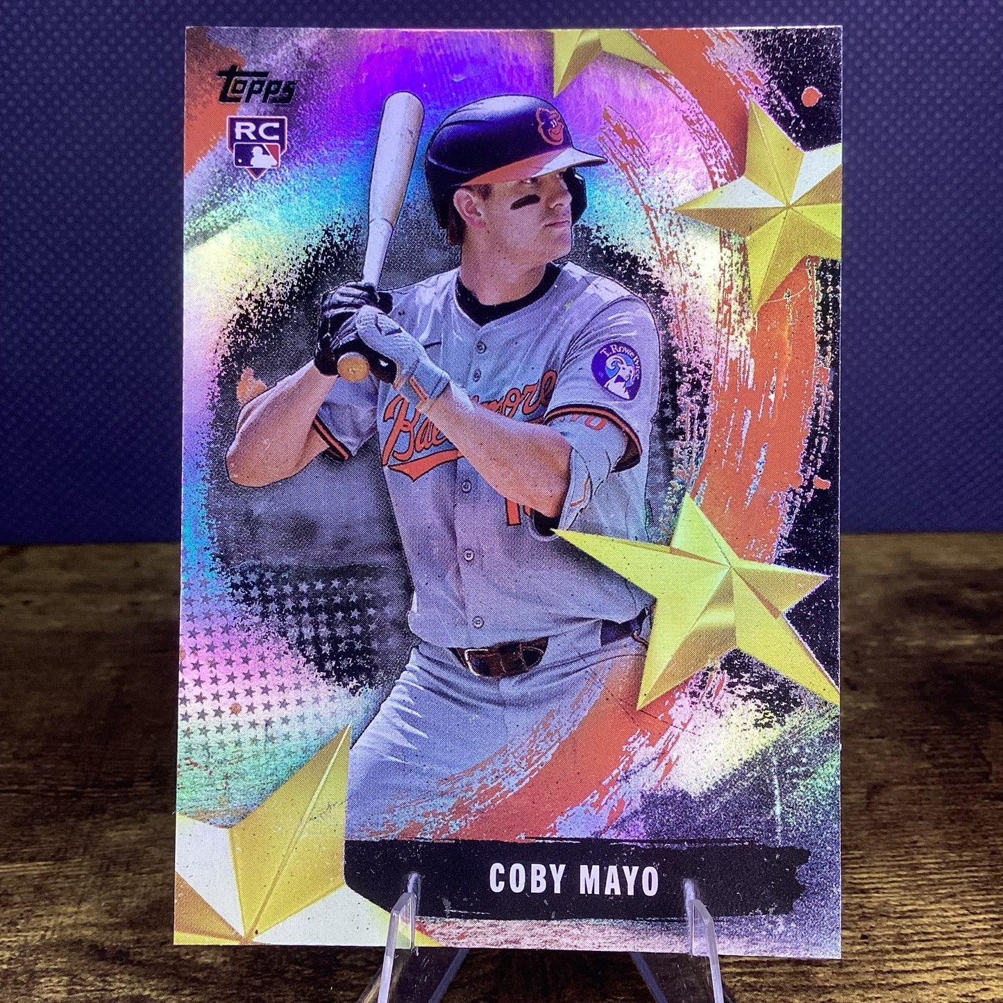 2025 Topps Series One Stars of MLB Coby Mayo Insert RC