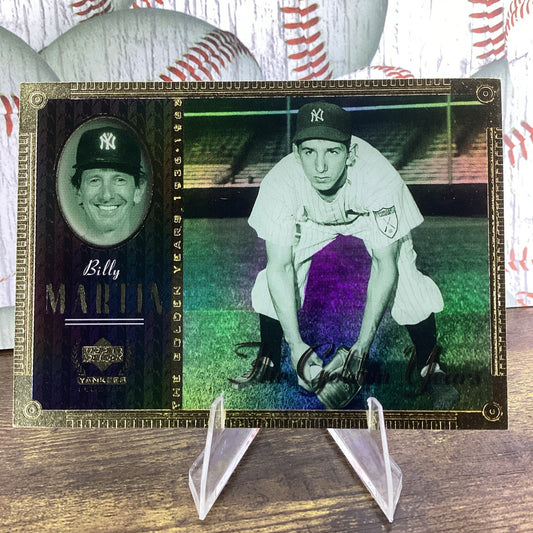 2000 Upper Deck Legends The Golden Years HOLO BILLY MARTIN #GY4 Yankees NM-MT