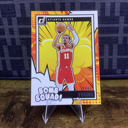 2024-25 Donruss Trae Young #10 Bomb Squad Atlanta Hawks