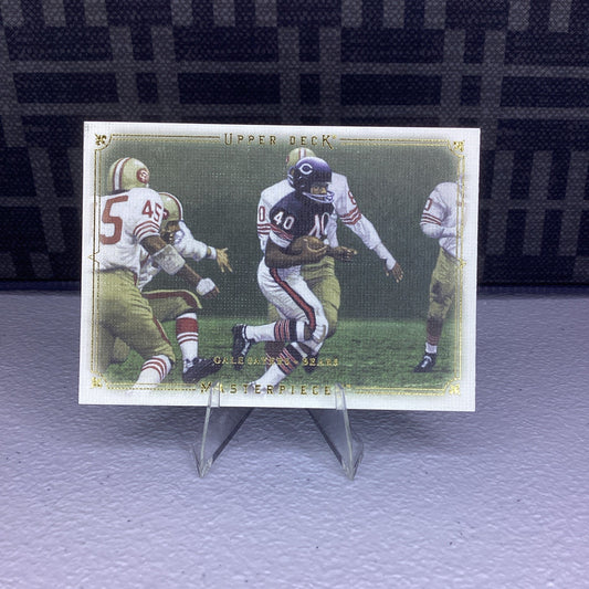 2008 Upper Deck Masterpieces Gale Sayers #37 Chicago Bears