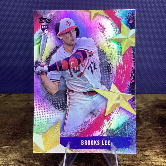 2025 Topps Series One Stars of MLB Brooks Lee Insert RC