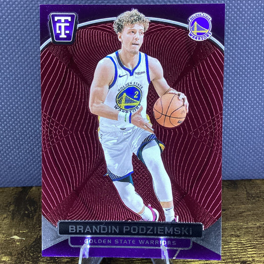 2024-25 Panini Totally Certified - Brandin Podziemski #116 Mirror