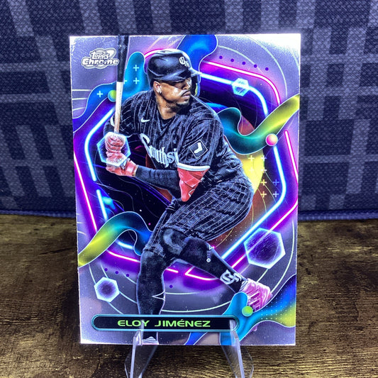 2023 Topps Chrome Cosmic Eloy Jimenez #190 Chicago White Sox