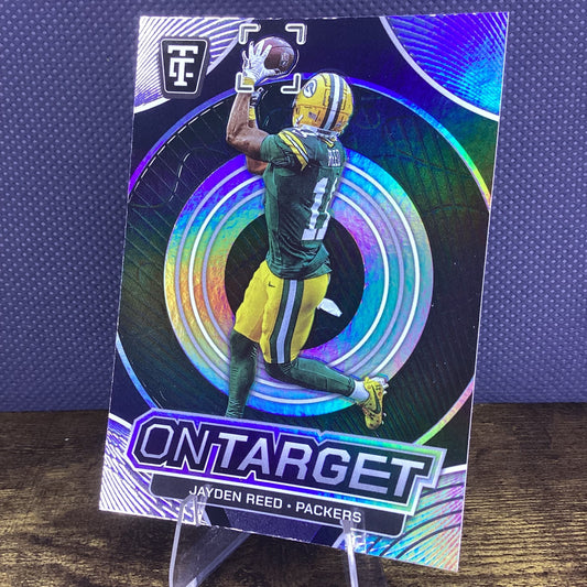 2024 Panini Totally Certified - On Target Jayden Reed #16