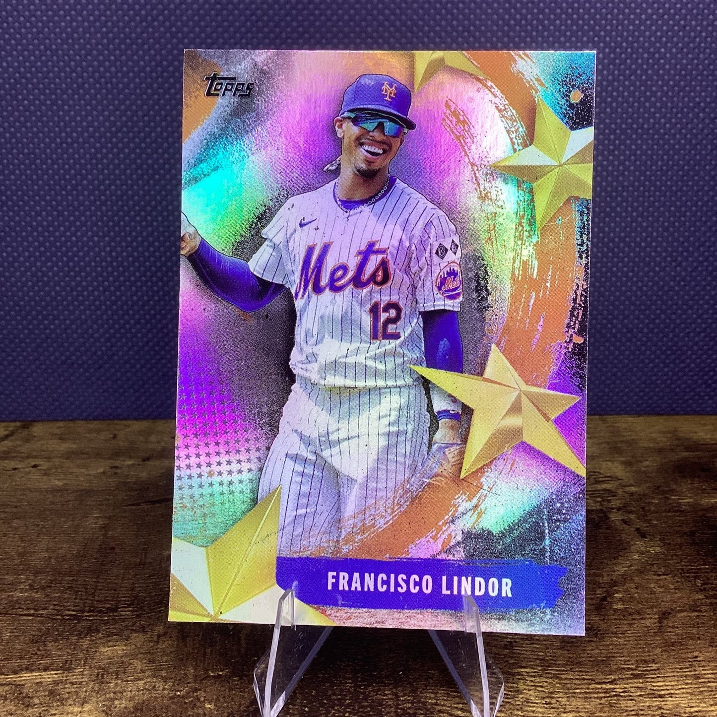 2025 Topps 2025 Topps Series One Stars of MLB Francisco Lindor Insert