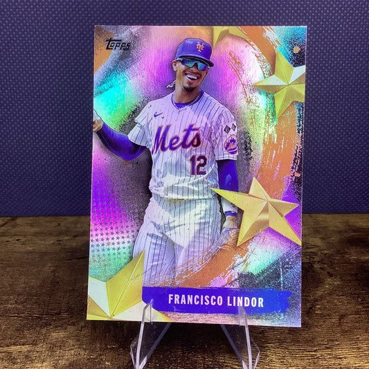 2025 Topps 2025 Topps Series One Stars of MLB Francisco Lindor Insert