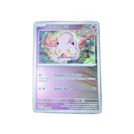 NM Pokemon Temporal Forces Scream Tail Reverse Holo 077