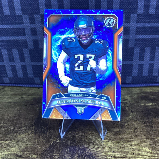 Quinyon Mitchell Rookie 2024 Topps Resurgence Blue & Orange Spark-#178 Eagles RC