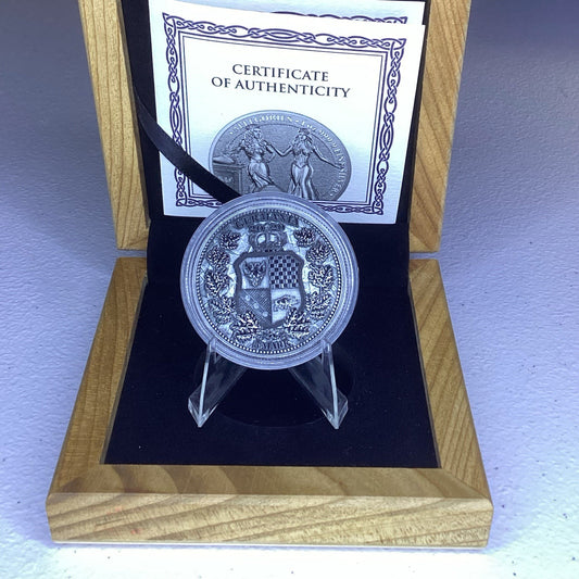 2020 Allegories Italia & Germania 1oz silver rounds w/Box and COA