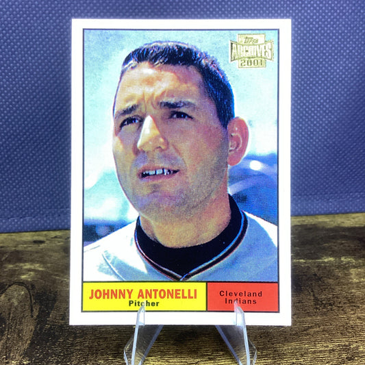 2001 Topps Archives - #114 Johnny Antonelli Clevland Indians