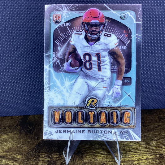 2024 Topps Resurgence - Voltaic Jermaine Burton #V-19 (RC)