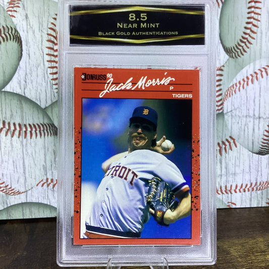 1990 Donruss #639: Jack Morris RED Detrit Tigers NM-8.5