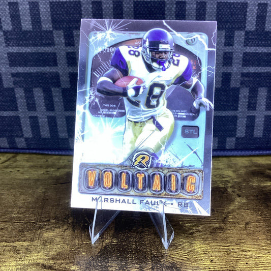 Marshall Faulk Voltiac 2025 Topps Resurgence Football #V-22