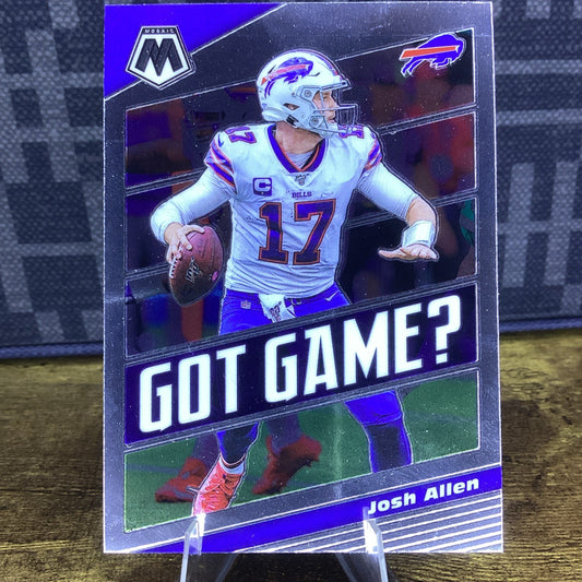 Josh Allen - 2020 Panini Mosaic Got Game? #GG23 Bills