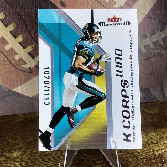 2002 Fleer Maximum K Corps /1110 Keenan McCardell #46KC