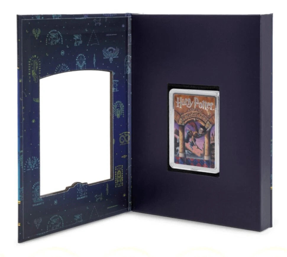 2025 Niue Harry Potter and the Sorcerer’s Stone Book Cover 2 oz Silver Coin