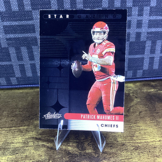 2020 Panini Absolute Star Gazing Patrick Mahomes II #SG-PM Kansas City Chiefs