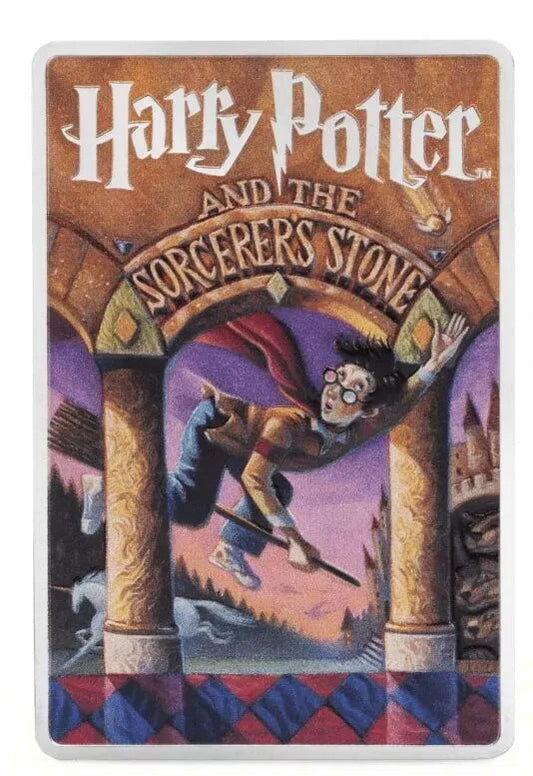 2025 Niue Harry Potter and the Sorcerer’s Stone Book Cover 2 oz Silver Coin