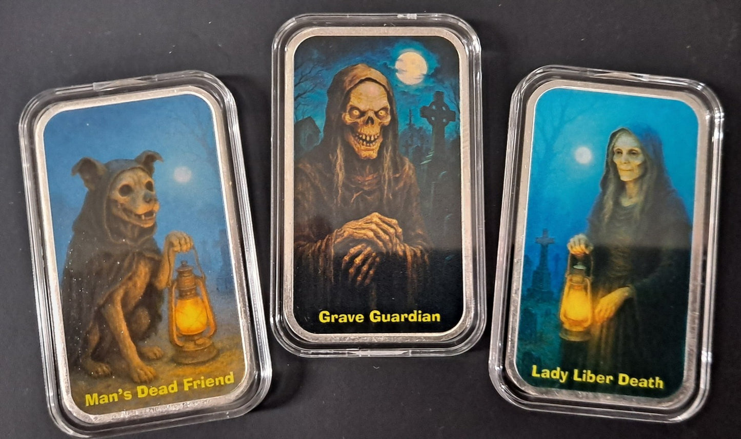 2025 - Halloween Spooky Season Colorized 1 oz Silver Bar Mystery Box /100 SEALED