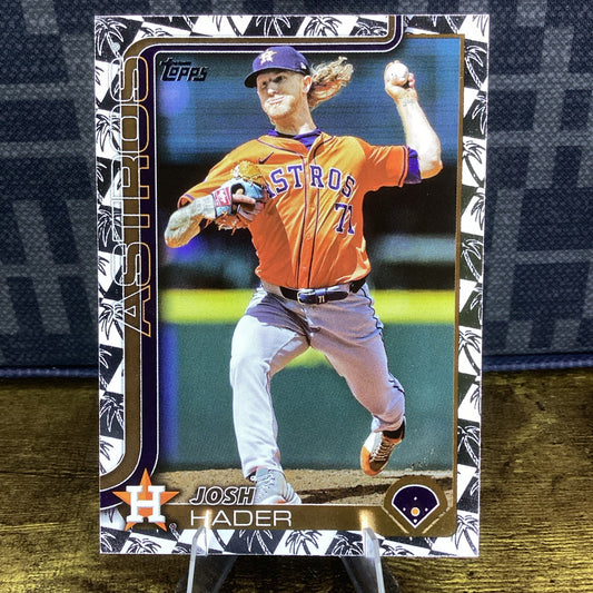2025 Topps Series 1 Josh Hader Palm Trees Foil #271