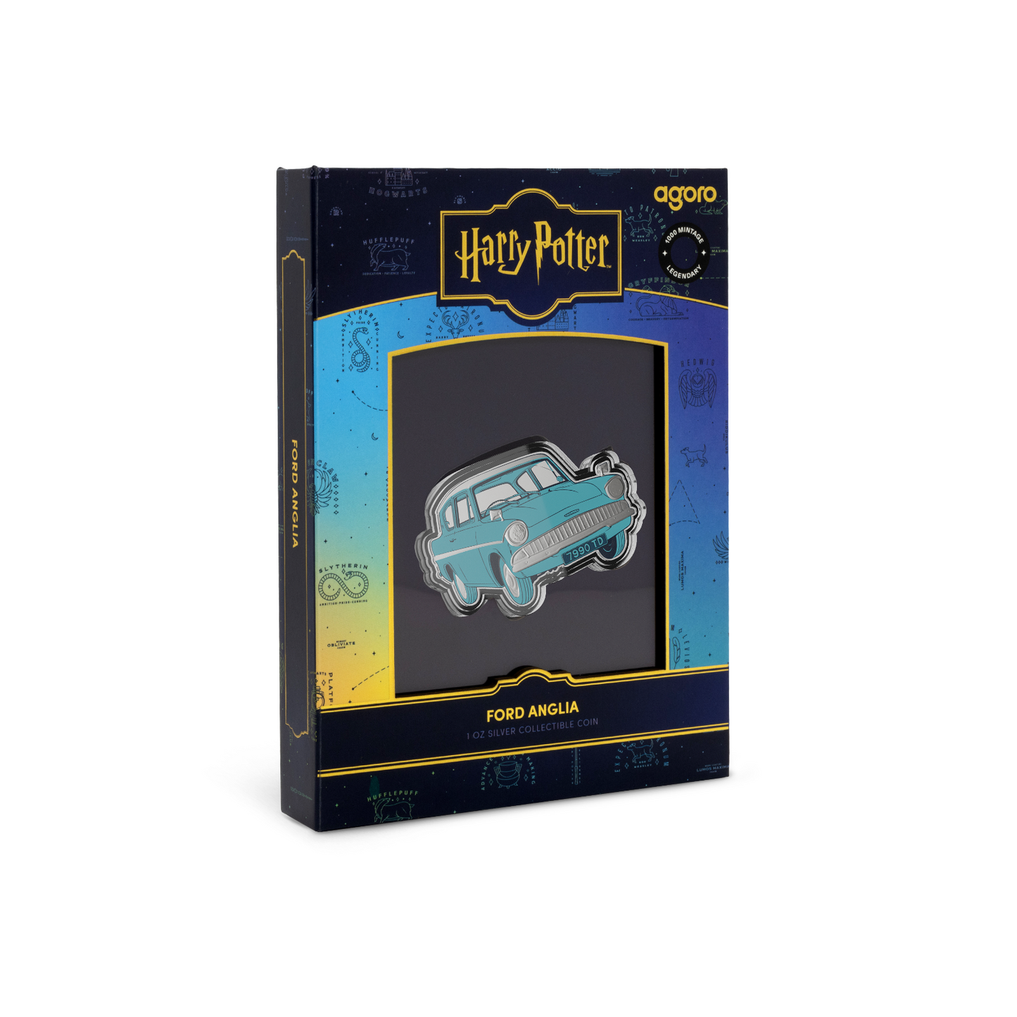 Harry Potter™ - Magical Transport Series - Ford Anglia 1oz .999 Silver /1000