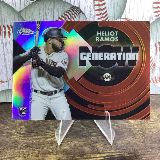 2022 Topps Chrome Update Series - Generation Now #GNC-18 Heliot Ramos (RC)