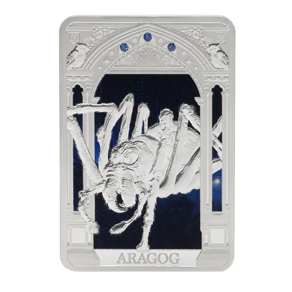 2025 Harry Potter Magical Creatures Aragog 1-oz Silver Coin By Agoro 2000 Minted
