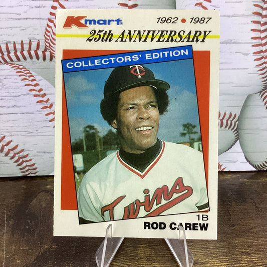 1987 Topps Kmart 25th Anniversary - Rod Carew #14