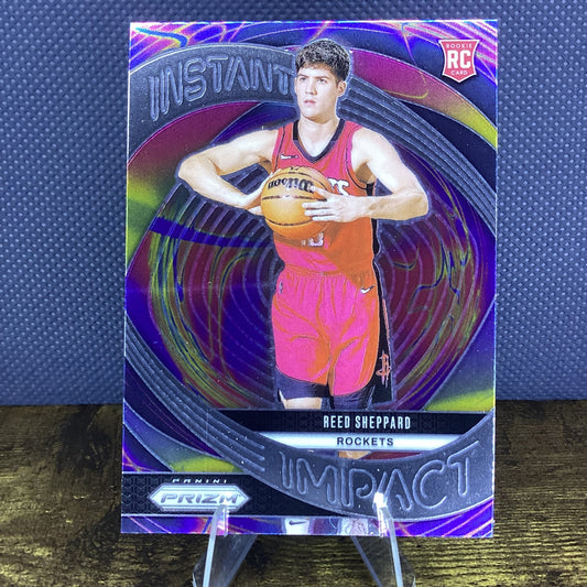 2024-25 Panini Prizm - Instant Impact Reed Sheppard #24 (RC)