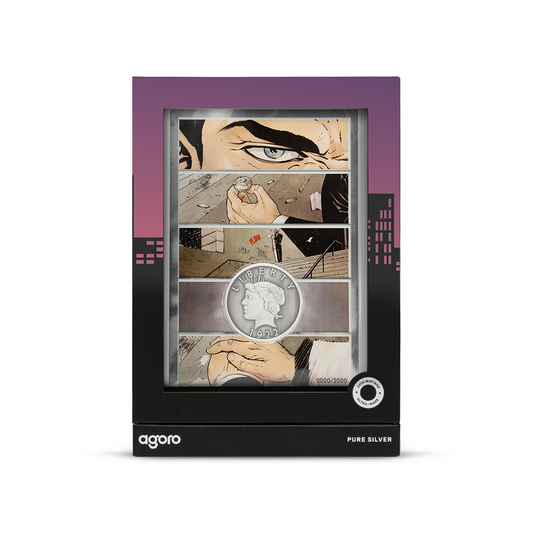2026 Agoro Two Face's Coin Batman DC Comics Collectible Silver Set Mint 2000