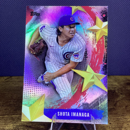 2025 Topps Series One Stars of MLB Shota Imanaga Insert