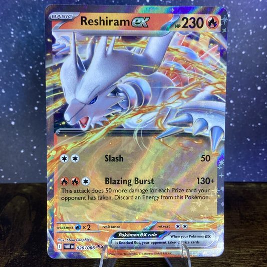 Pokemon TCG - Reshiram ex - 020/086 - SV: White Flare English