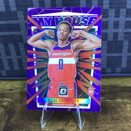 2023-24 Donruss Optic  Bilal Coulibaly My House Purple Prizm #16