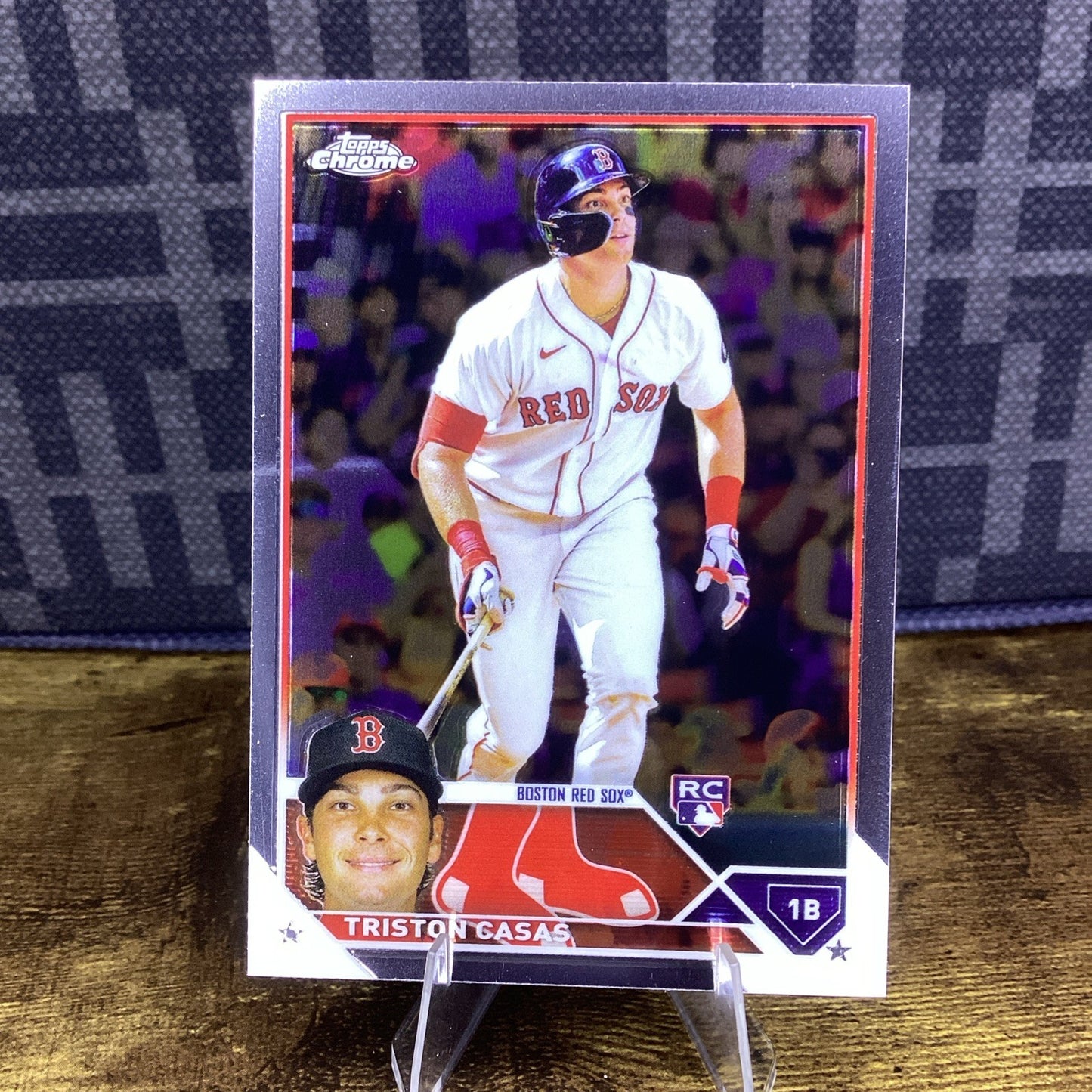 Triston Casas 2023 Topps Chrome Base Rookie Card RC Boston Red Sox #174