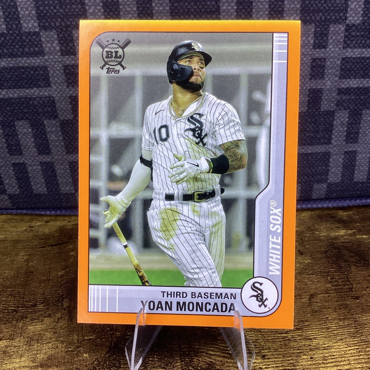 2021 Topps Big League Baseball Orange #12 Yoan Moncada (White Sox)