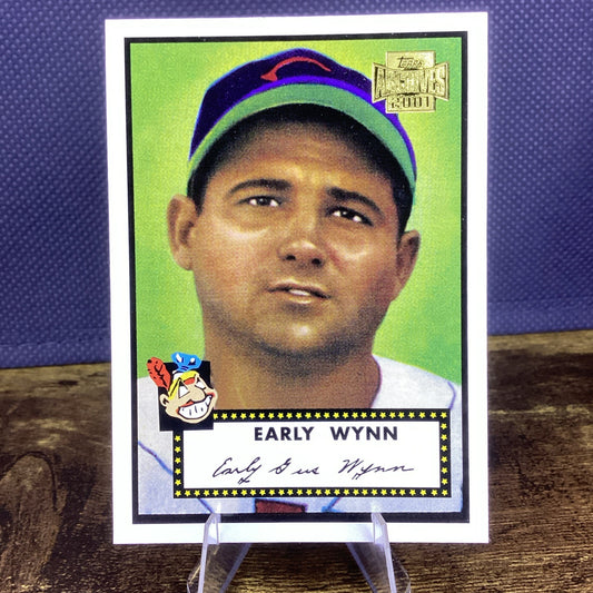 Early Wynn 2001 Topps Archives #19 Cleveland Indians - Reprint 19 of 450