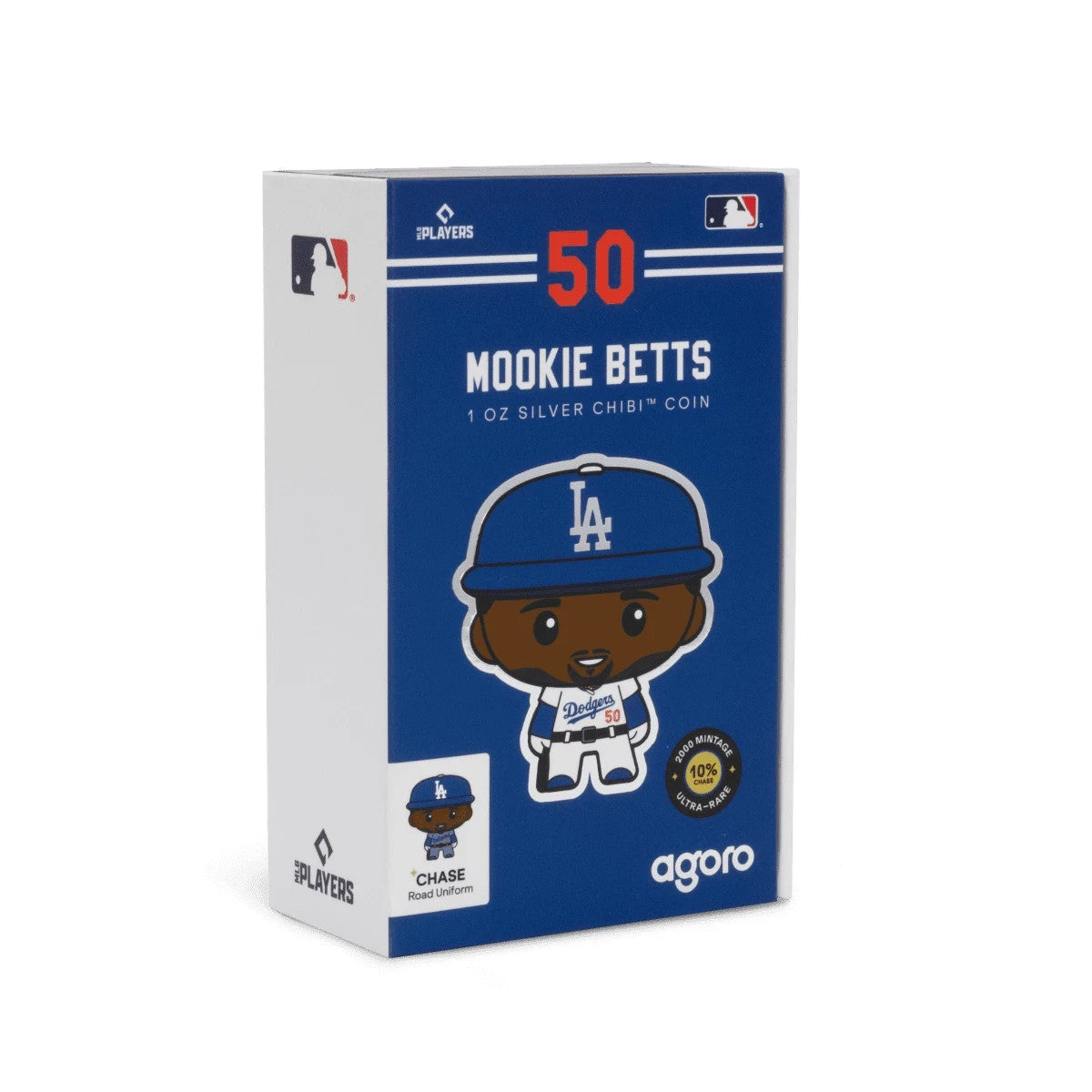 2025 Agoro Niue Major League Baseball Player Chibi Mookie Betts 1 oz Silver Coin