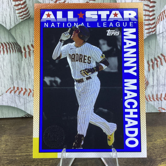 2025 Topps Baseball Manny Machado 1990 All-Star #90AS-44 San Diego Padres