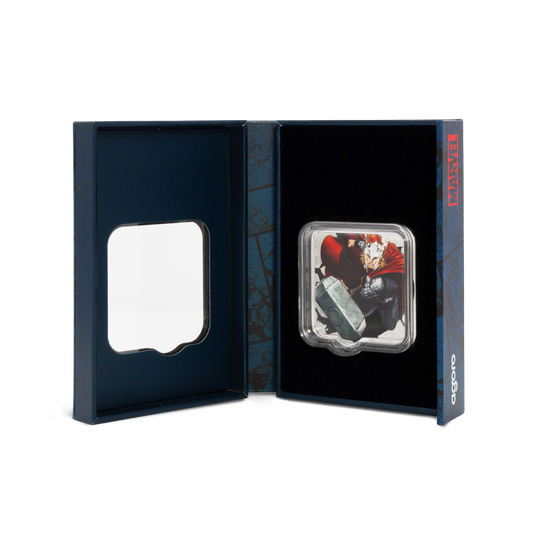 Marvel - Smash Series - Thor Kra-Koom (Ultra High Relief) 2oz Siliver Agoro MIntage 1000