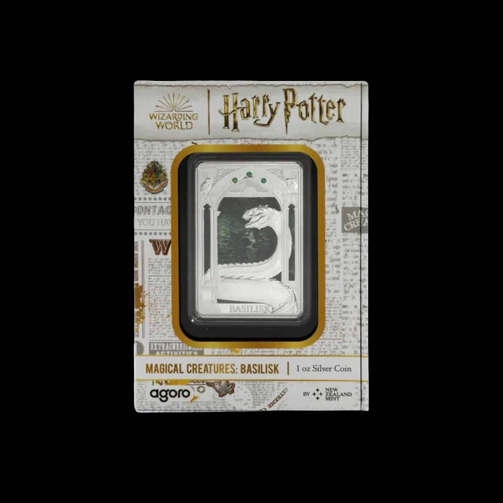 2025 HARRY POTTER Magical Creatures – Basilisk 1 Oz Silver Coin