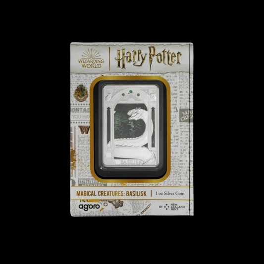 2025 HARRY POTTER Magical Creatures – Basilisk 1 Oz Silver Coin